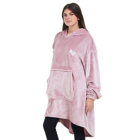 Snuggs Blanket Hoodie Light Mauve